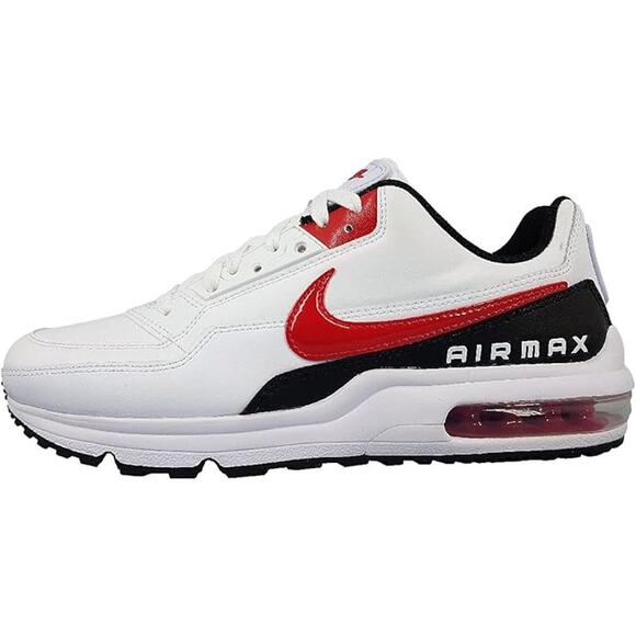 NWT NIKE Men's Football Shoe,White/University Red/Black 100-Size 9.5
